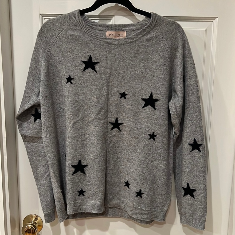 Philosophy cashmere sweater - stars (XL)